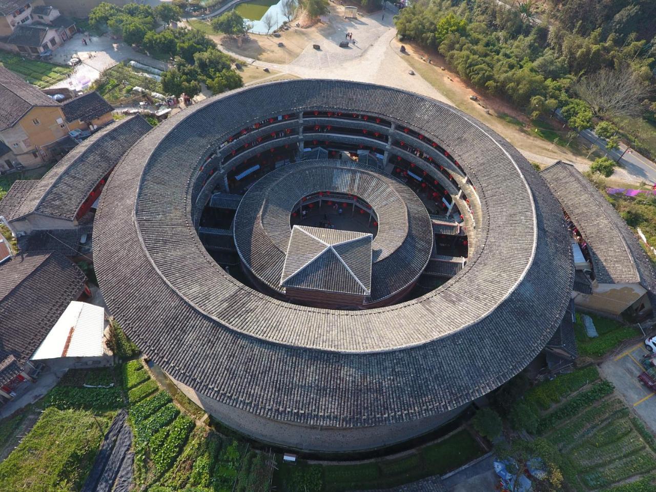 Tulou Fuyulou Changdi Inn Yongding Eksteriør bilde